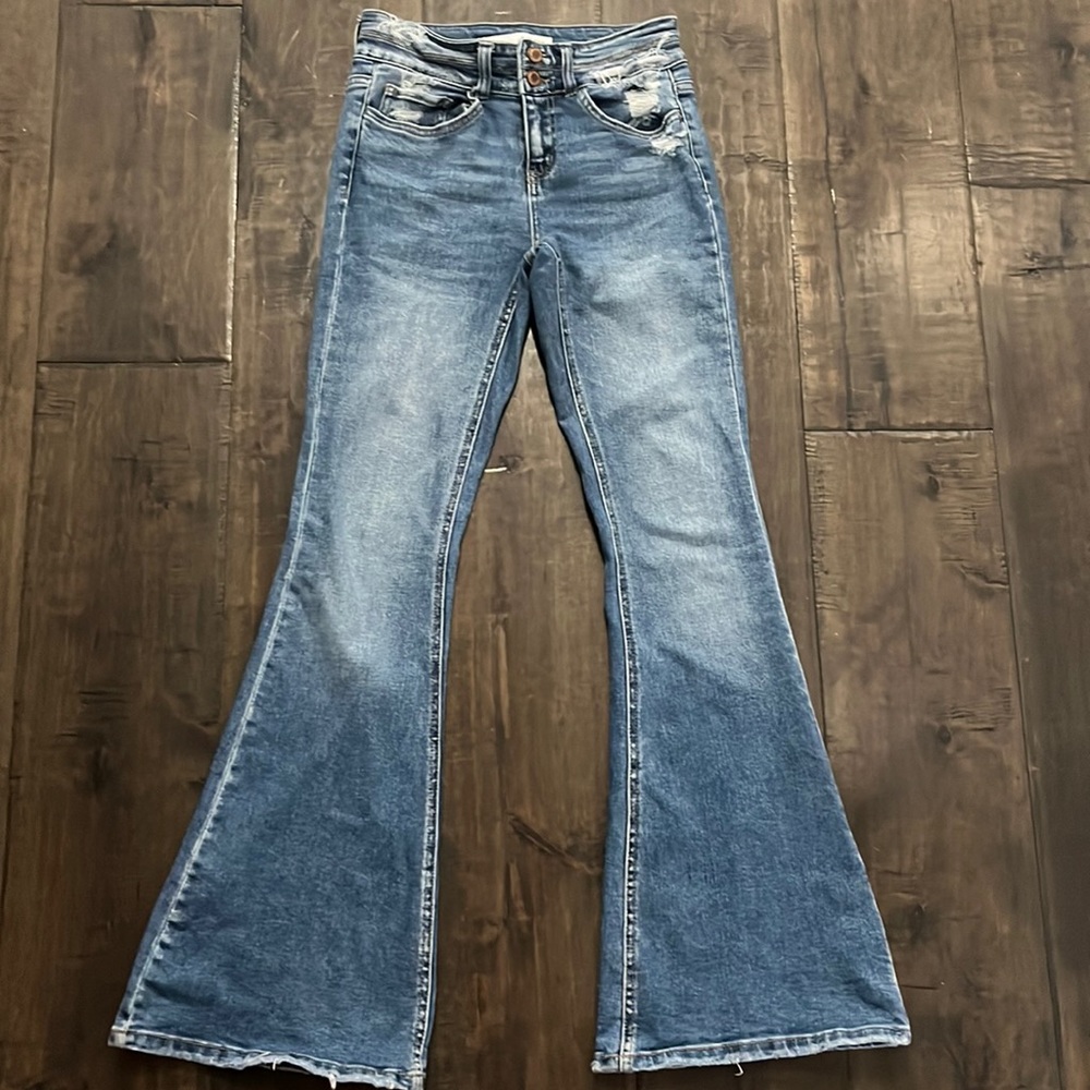 Size 25 bridge by gly boot cut flared jeans